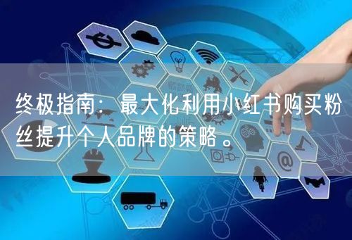 终极指南：最大化利用小红书购买粉丝提升个人品牌的策略。