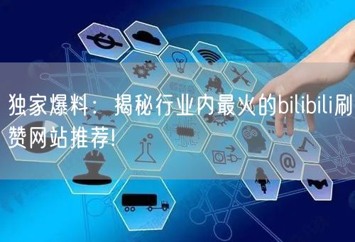 独家爆料：揭秘行业内最火的bilibili刷赞网站推荐!