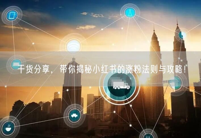 干货分享，带你揭秘小红书的涨粉法则与攻略！