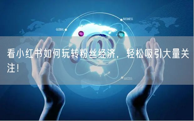 看小红书如何玩转粉丝经济，轻松吸引大量关注！