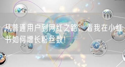 从普通用户到网红之路：看我在小红书如何增长粉丝数！