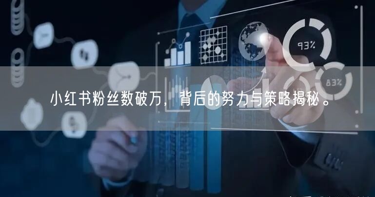 小红书粉丝数破万，背后的努力与策略揭秘。