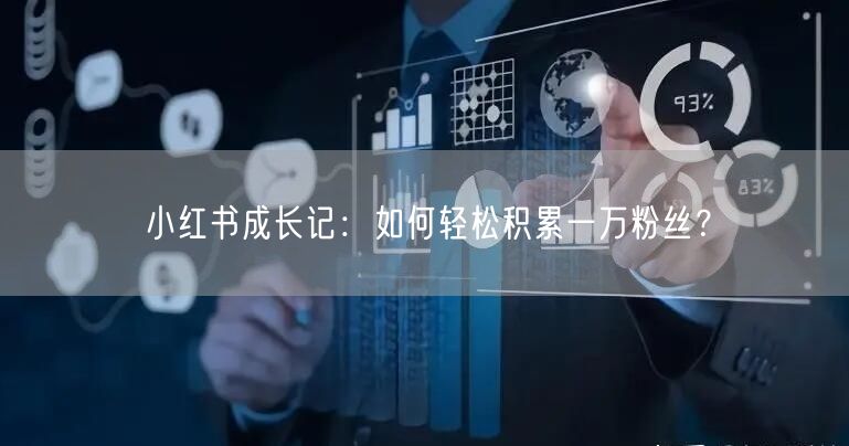 小红书成长记：如何轻松积累一万粉丝？