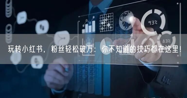 玩转小红书，粉丝轻松破万：你不知道的技巧都在这里！