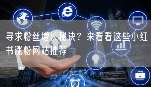 寻求粉丝增长秘诀？来看看这些小红书涨粉网站推荐