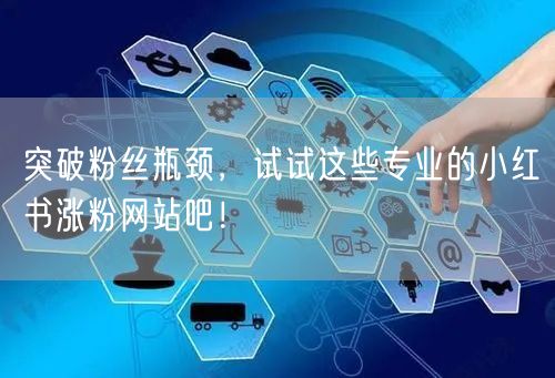 突破粉丝瓶颈，试试这些专业的小红书涨粉网站吧！