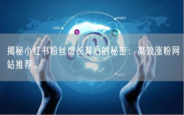揭秘小红书粉丝增长背后的秘密：高效涨粉网站推荐。