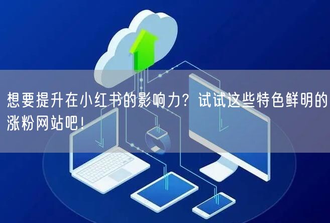 想要提升在小红书的影响力？试试这些特色鲜明的涨粉网站吧！