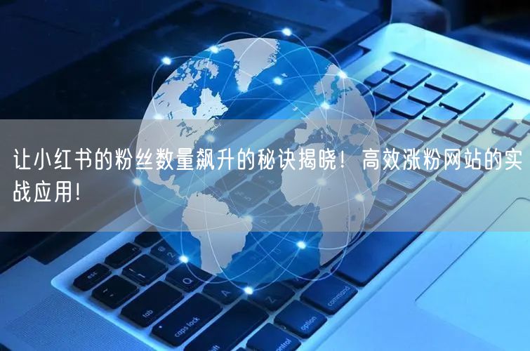 让小红书的粉丝数量飙升的秘诀揭晓！高效涨粉网站的实战应用！