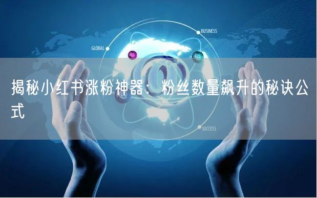 揭秘小红书涨粉神器：粉丝数量飙升的秘诀公式