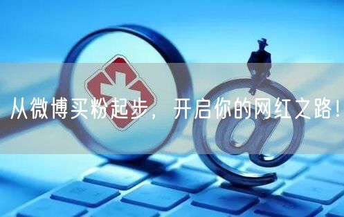 从微博买粉起步，开启你的网红之路！