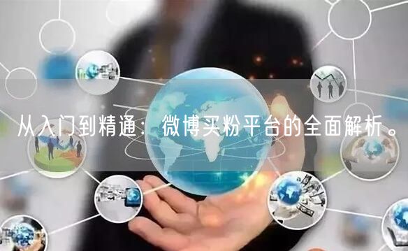 从入门到精通：微博买粉平台的全面解析。