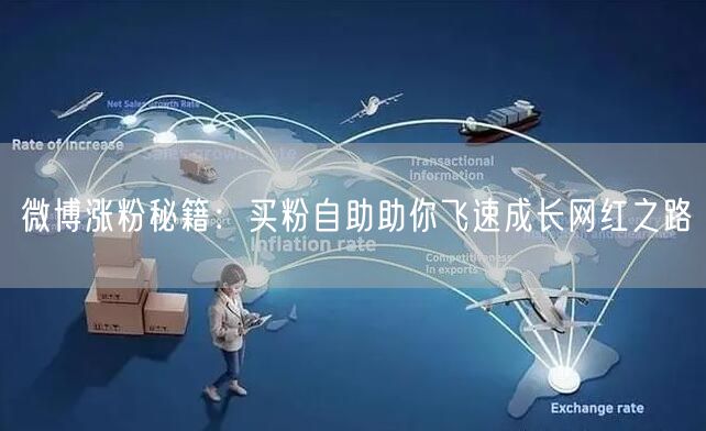 微博涨粉秘籍：买粉自助助你飞速成长网红之路