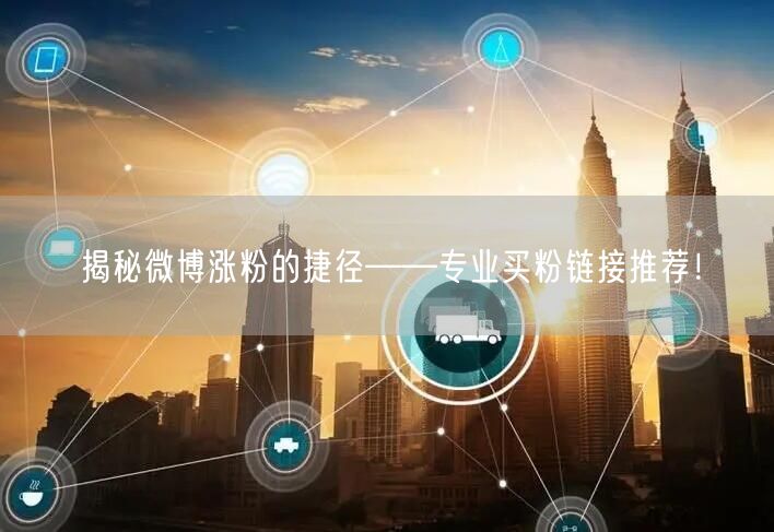 揭秘微博涨粉的捷径——专业买粉链接推荐！