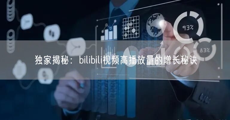 独家揭秘：bilibili视频高播放量的增长秘诀